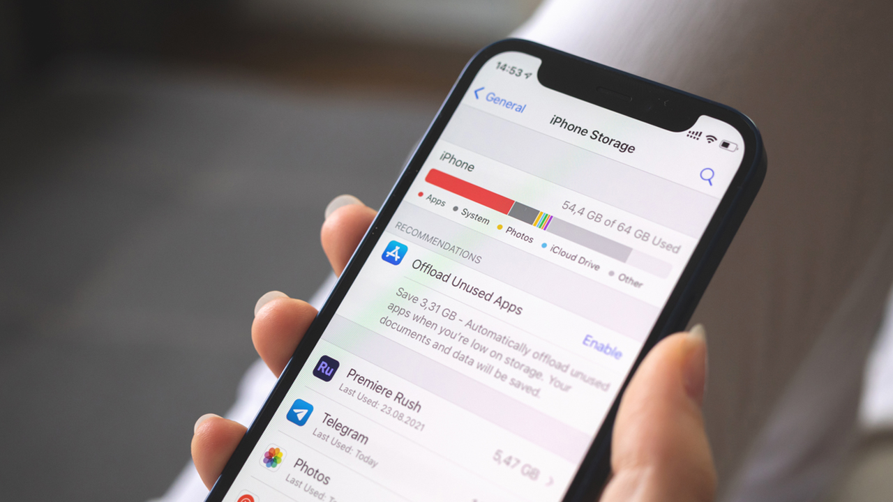 iPhone bị lỗi đầy bộ nhớ